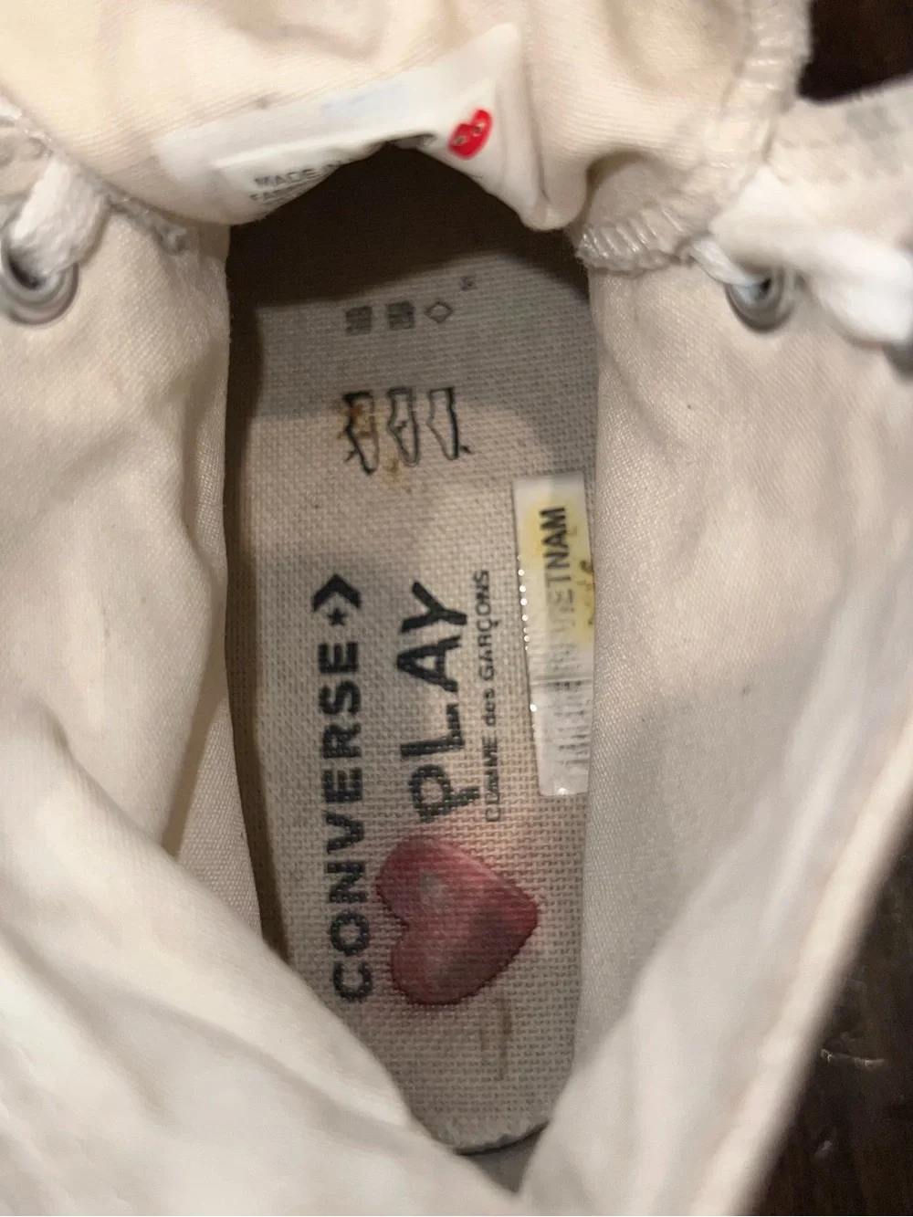 Come Des Garçons Play x Converse Chuck Unisex’s Sneakers